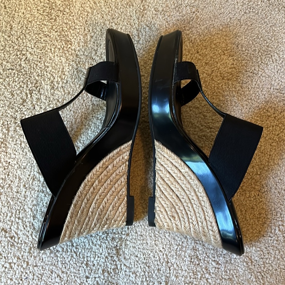 Charles by Charles David jute wedge sandals - Picture 5 of 8